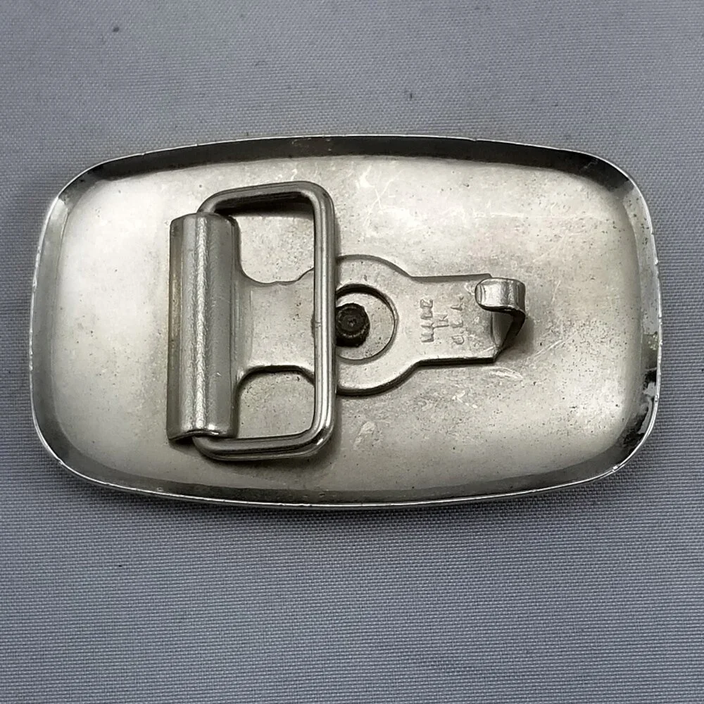 Vintage Belt‎ Buckle Small Horse Head Western Shiny Made In The USA Gift - Picture 8 of 11